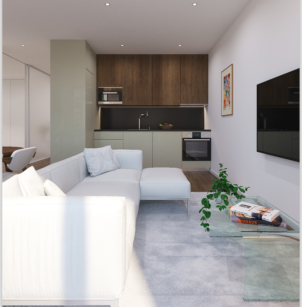 Encantador apartamento T1+1 3